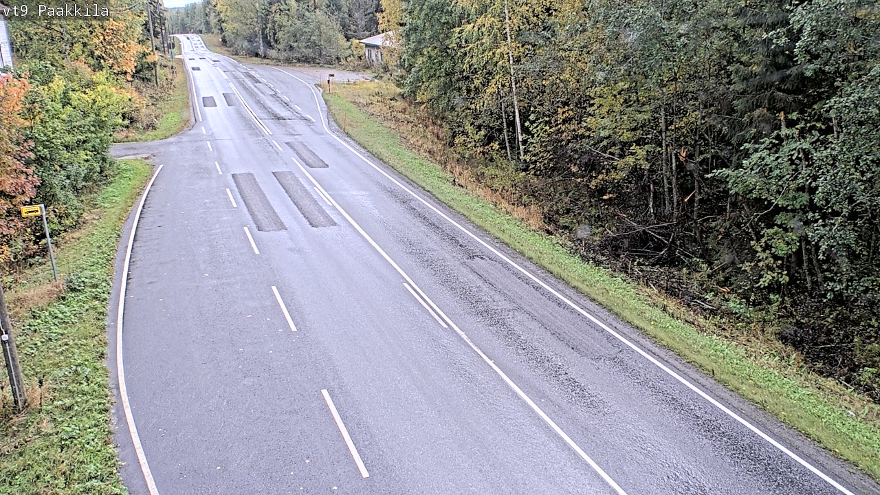 Kelikamerat Kuva Tie 9 Tuusniemi, Paakkila, Tuusniemi, Pohjois-Savo