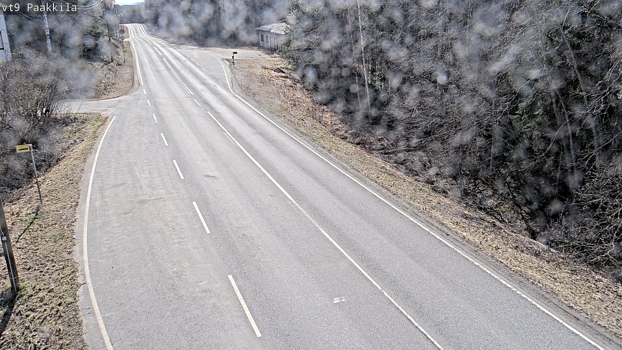 Weather Camera Image Väg 9 Tuusniemi, Paakkila, Tuusniemi, Pohjois-Savo