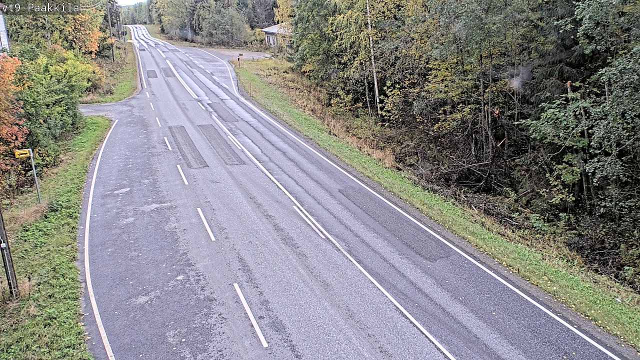 Weather Camera Image Road 9 Tuusniemi, Paakkila, Tuusniemi, Pohjois-Savo