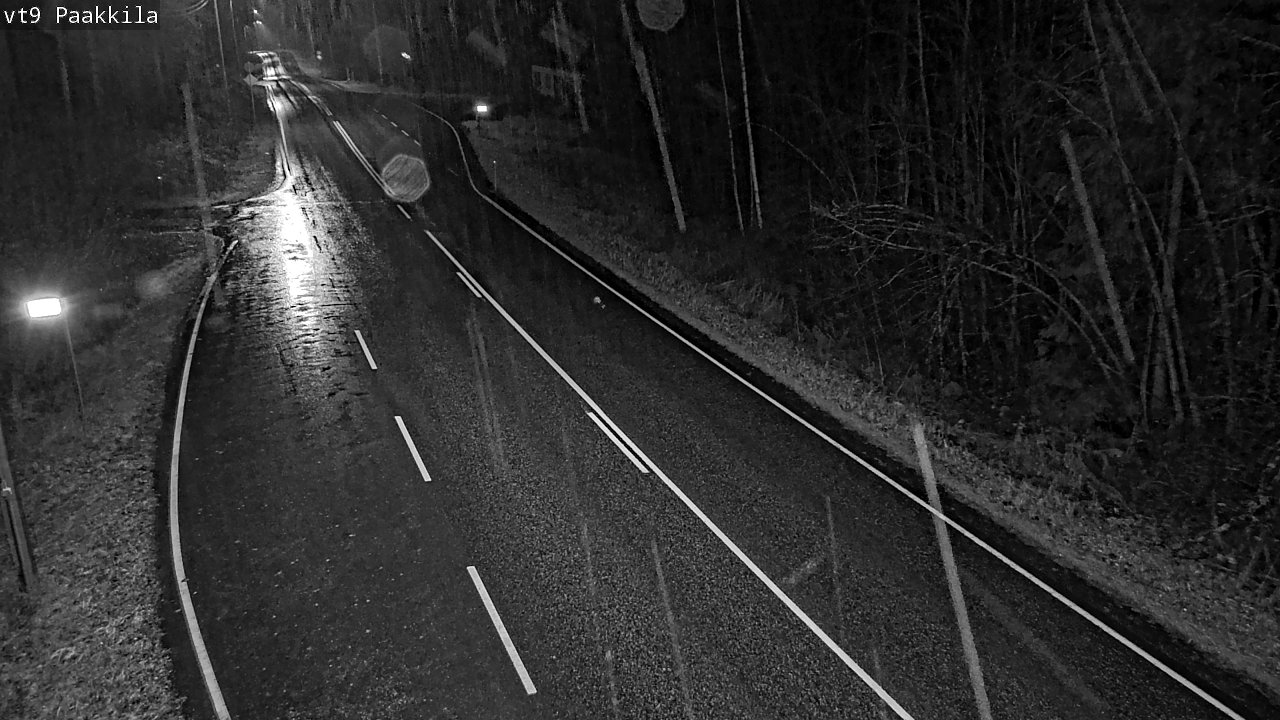 Weather Camera Image Väg 9 Tuusniemi, Paakkila, Tuusniemi, Pohjois-Savo