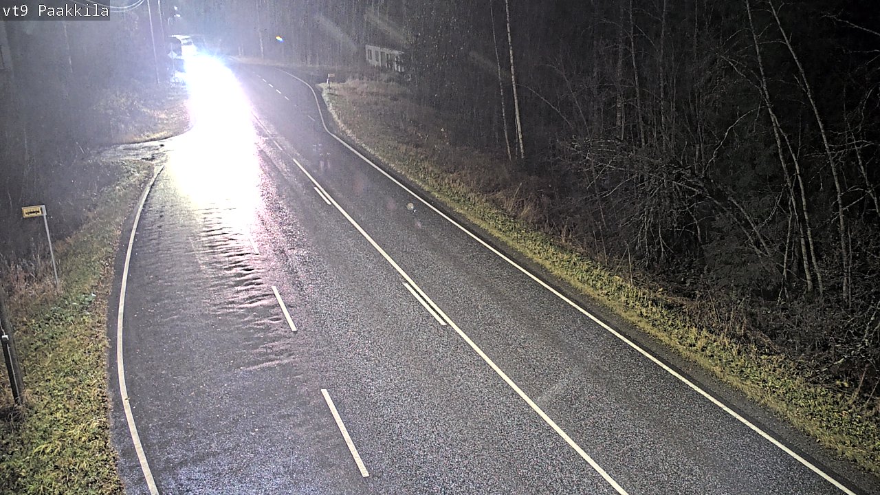Weather Camera Image Väg 9 Tuusniemi, Paakkila, Tuusniemi, Pohjois-Savo