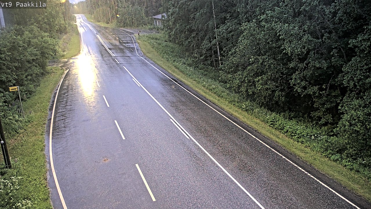 Weather Camera Image Road 9 Tuusniemi, Paakkila, Tuusniemi, Pohjois-Savo