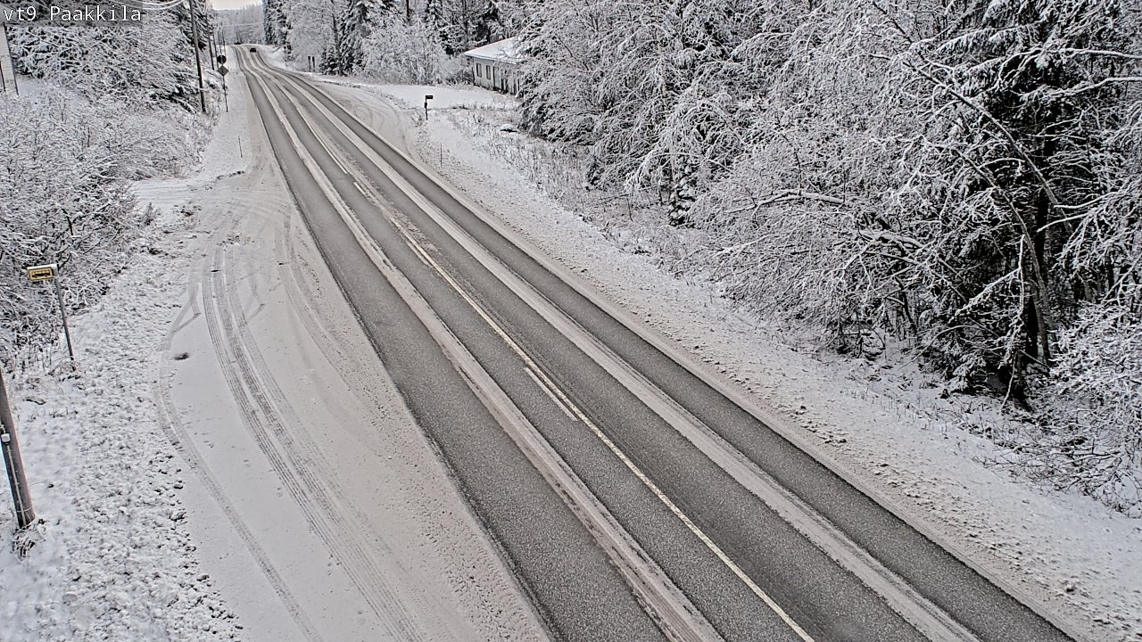 Kelikamerat Kuva Tie 9 Tuusniemi, Paakkila, Tuusniemi, Pohjois-Savo