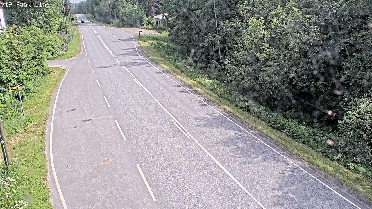 Weather Camera Image Road 9 Tuusniemi, Paakkila, Tuusniemi, Pohjois-Savo