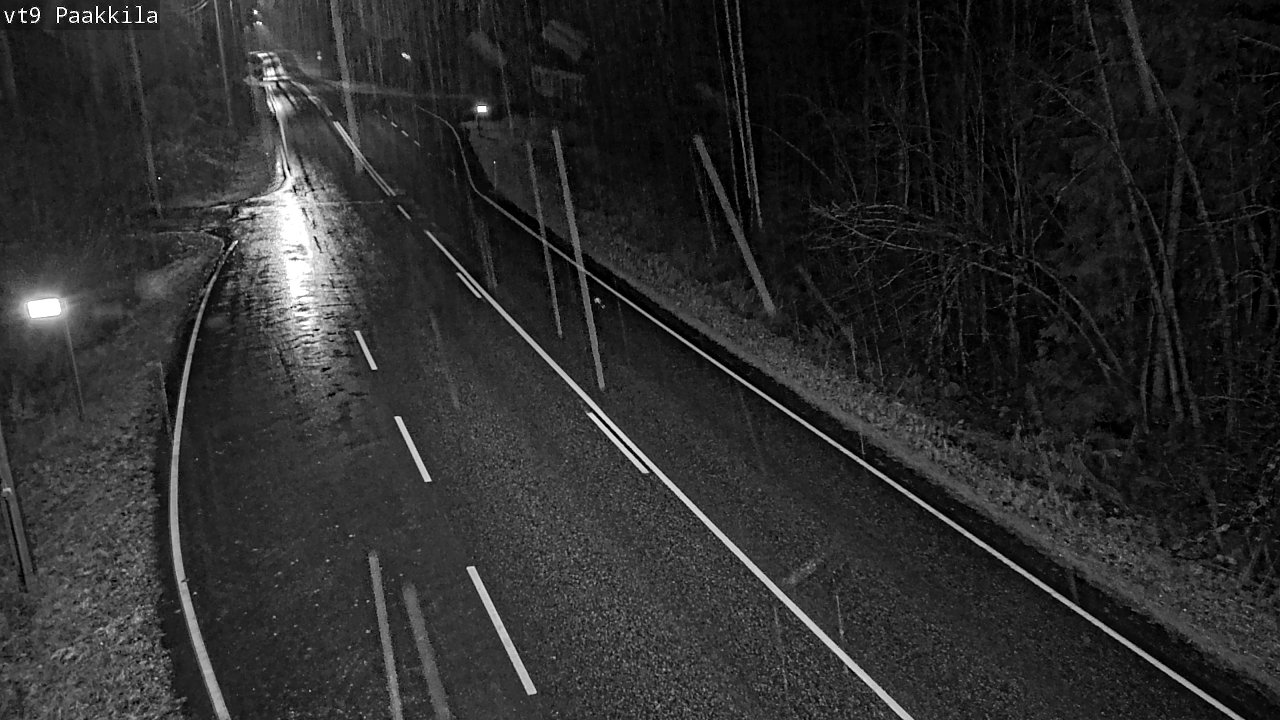 Weather Camera Image Väg 9 Tuusniemi, Paakkila, Tuusniemi, Pohjois-Savo