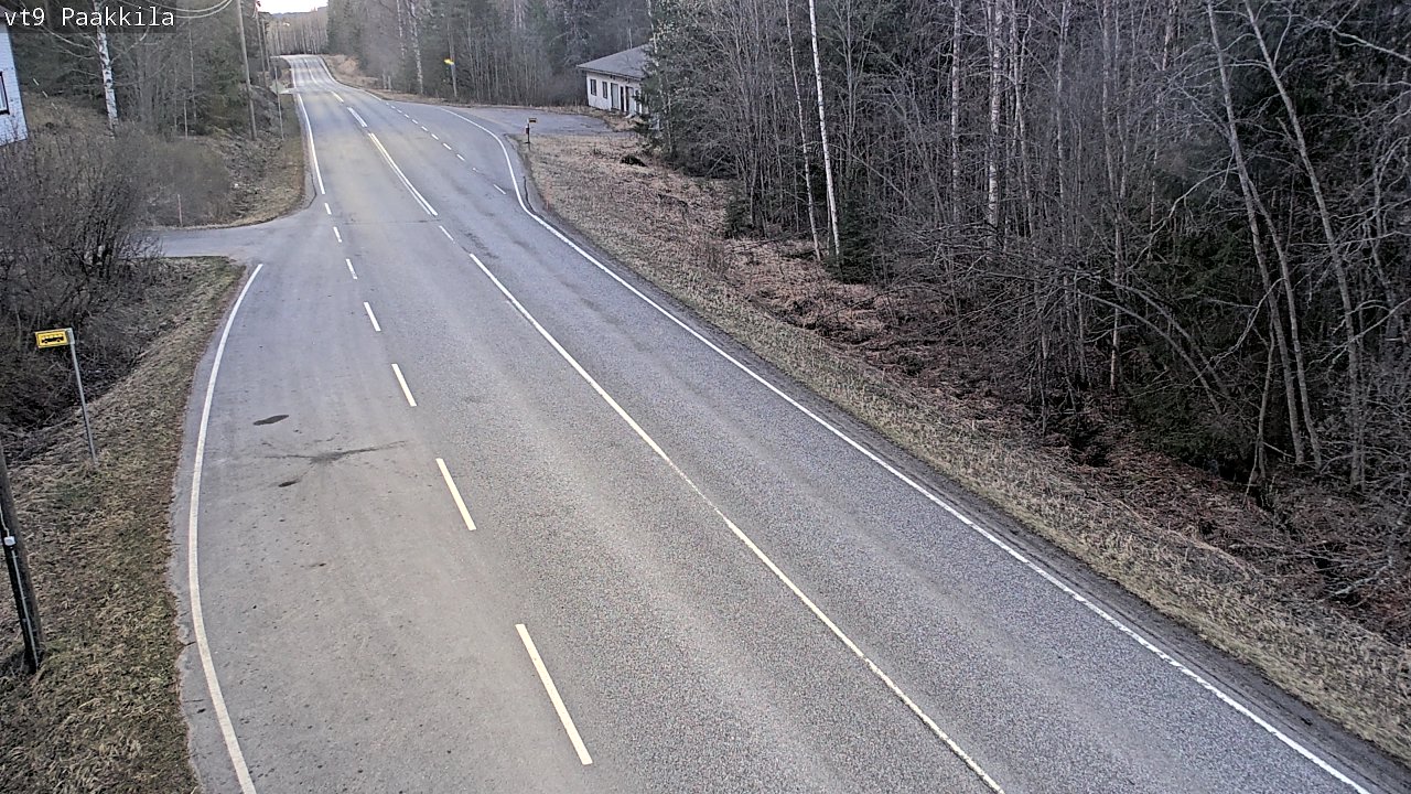 Kelikamerat Kuva Tie 9 Tuusniemi, Paakkila, Tuusniemi, Pohjois-Savo