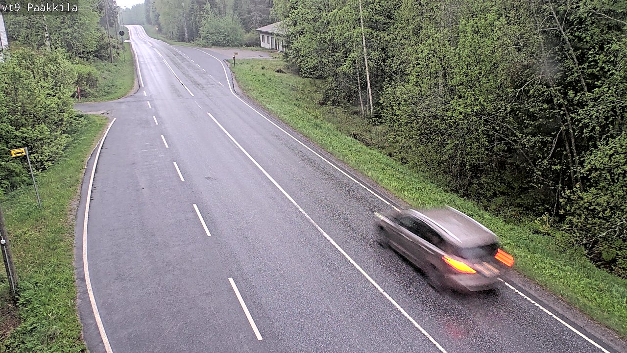 Kelikamerat Kuva Tie 9 Tuusniemi, Paakkila, Tuusniemi, Pohjois-Savo