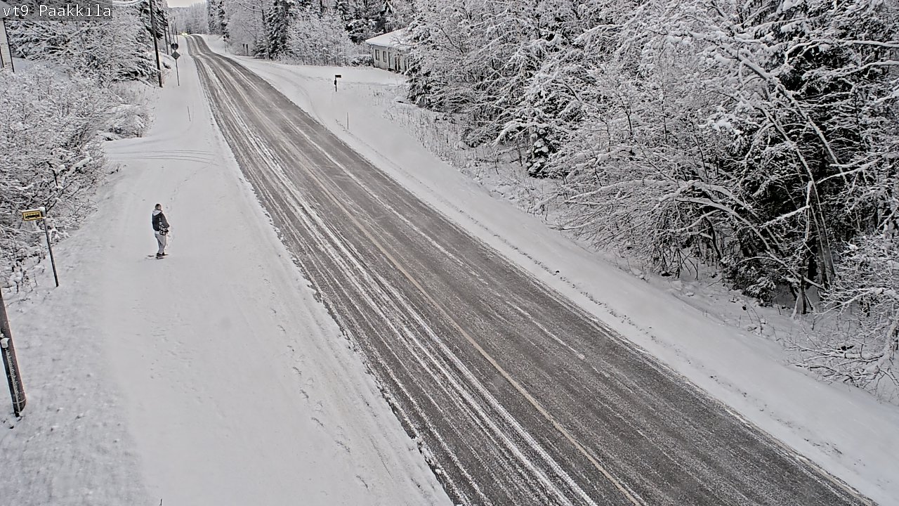 Kelikamerat Kuva Tie 9 Tuusniemi, Paakkila, Tuusniemi, Pohjois-Savo