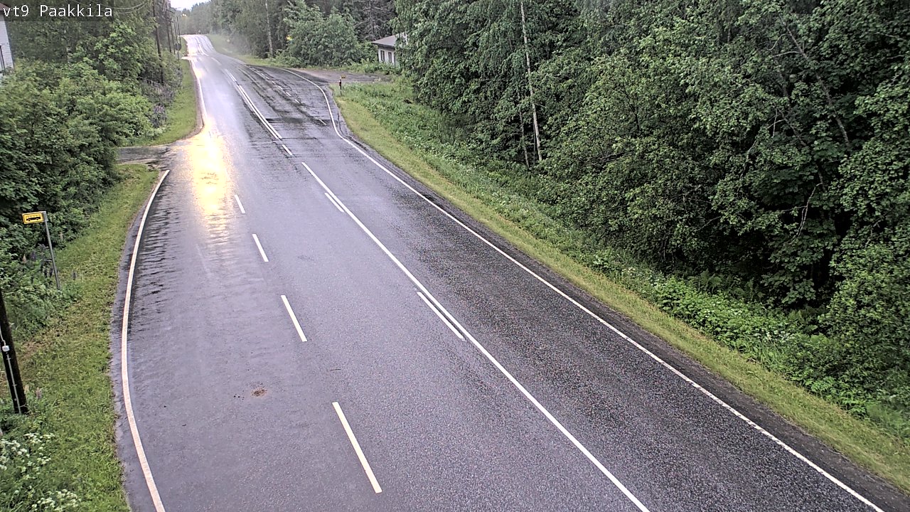 Weather Camera Image Road 9 Tuusniemi, Paakkila, Tuusniemi, Pohjois-Savo