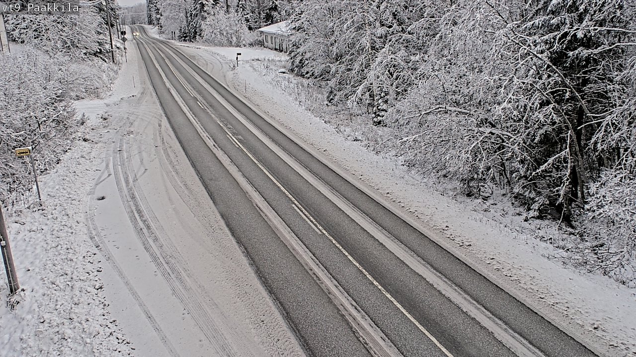 Kelikamerat Kuva Tie 9 Tuusniemi, Paakkila, Tuusniemi, Pohjois-Savo