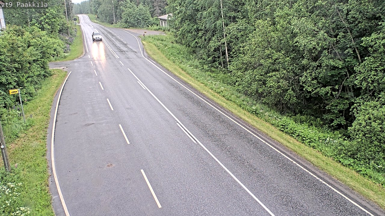 Weather Camera Image Road 9 Tuusniemi, Paakkila, Tuusniemi, Pohjois-Savo