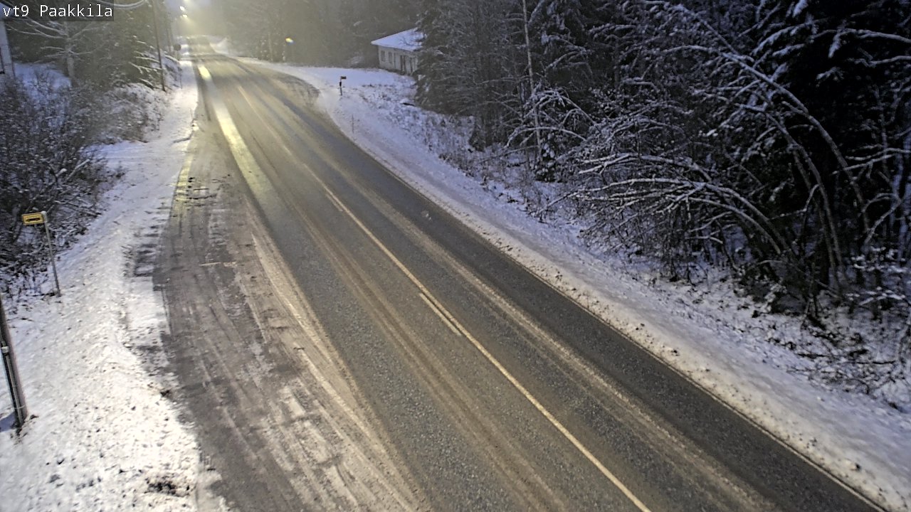 Weather Camera Image Road 9 Tuusniemi, Paakkila, Tuusniemi, Pohjois-Savo