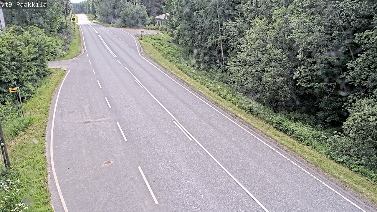 Weather Camera Image Road 9 Tuusniemi, Paakkila, Tuusniemi, Pohjois-Savo