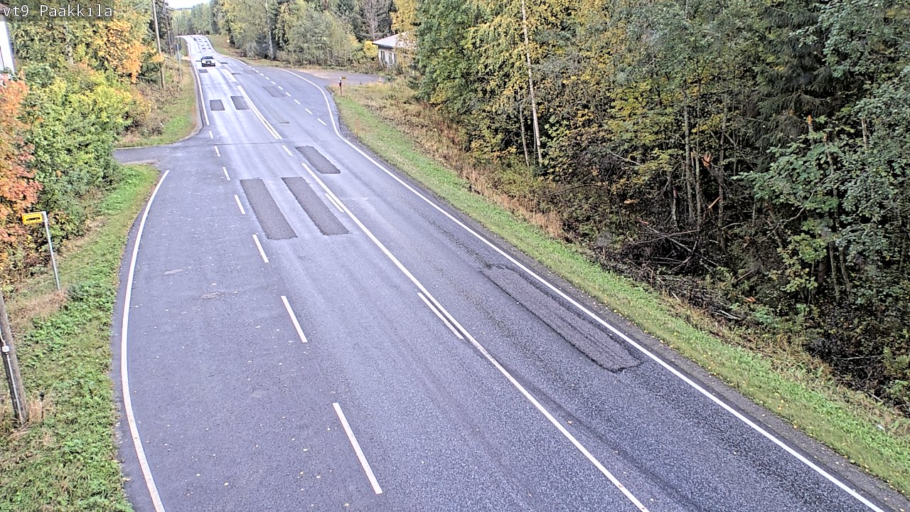 Kelikamerat Kuva Tie 9 Tuusniemi, Paakkila, Tuusniemi, Pohjois-Savo