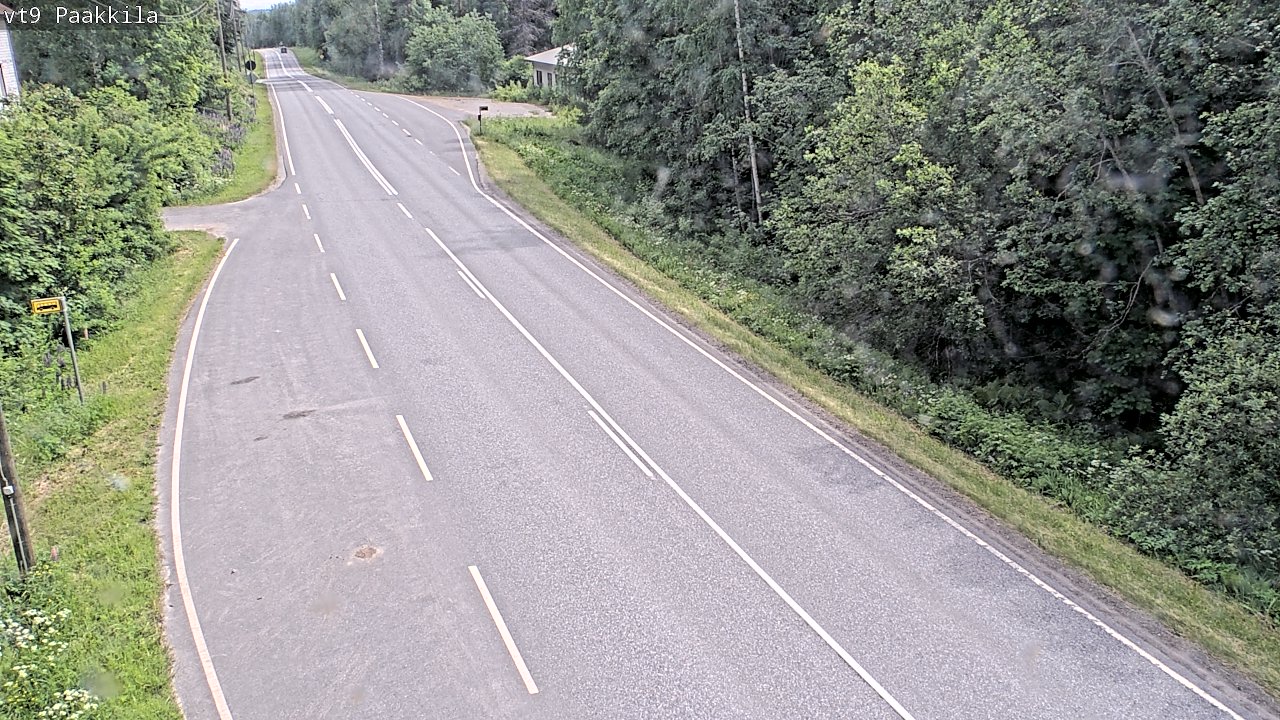 Weather Camera Image Road 9 Tuusniemi, Paakkila, Tuusniemi, Pohjois-Savo