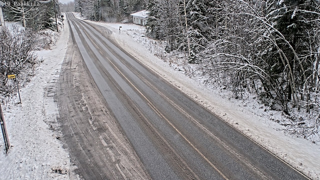 Weather Camera Image Road 9 Tuusniemi, Paakkila, Tuusniemi, Pohjois-Savo