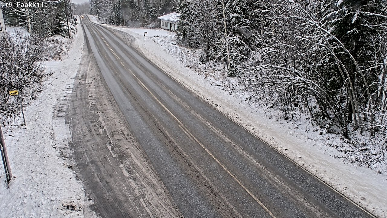 Weather Camera Image Road 9 Tuusniemi, Paakkila, Tuusniemi, Pohjois-Savo