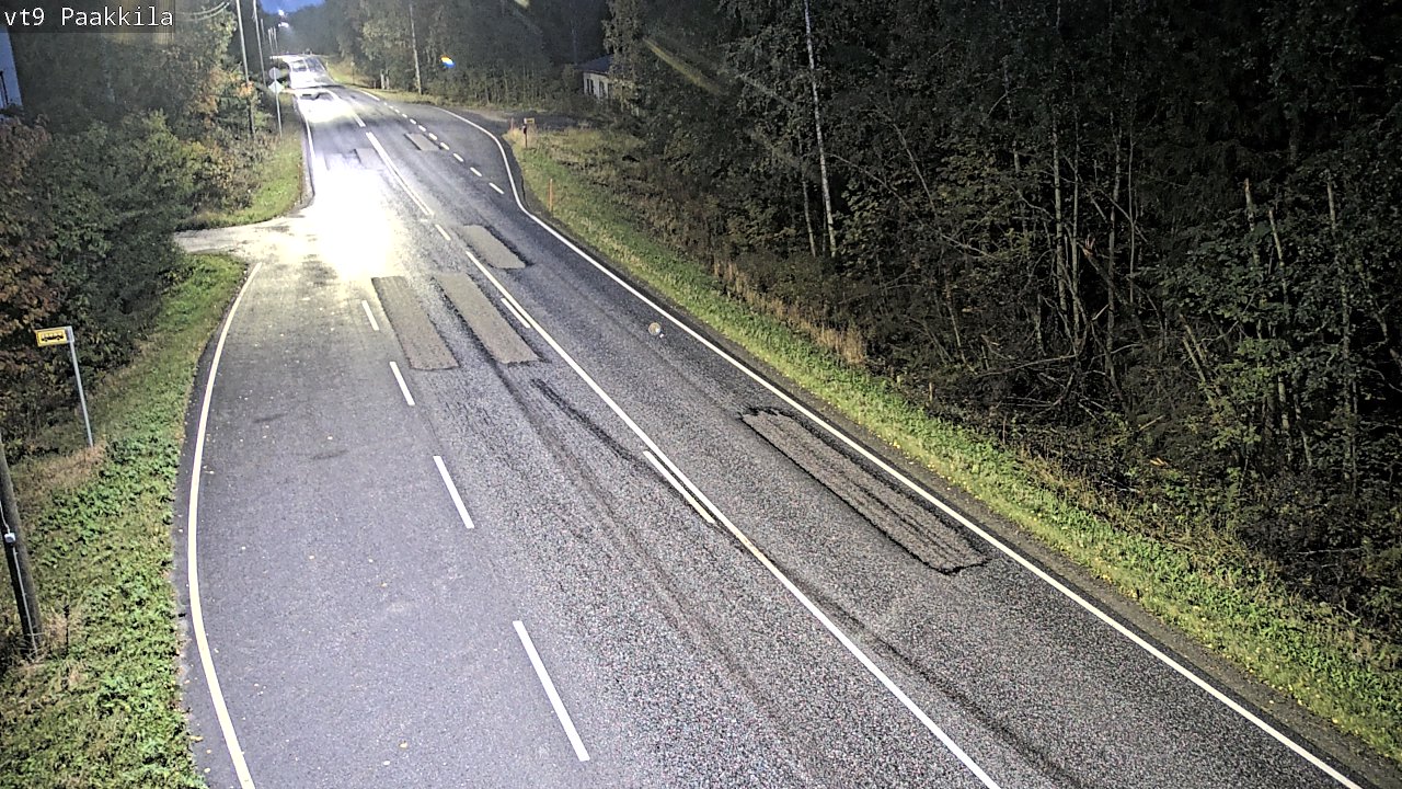 Kelikamerat Kuva Tie 9 Tuusniemi, Paakkila, Tuusniemi, Pohjois-Savo