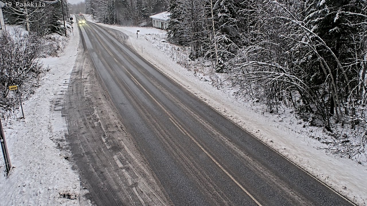 Weather Camera Image Road 9 Tuusniemi, Paakkila, Tuusniemi, Pohjois-Savo