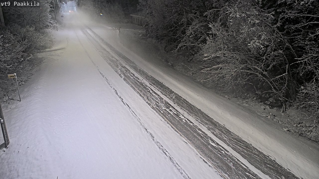 Kelikamerat Kuva Tie 9 Tuusniemi, Paakkila, Tuusniemi, Pohjois-Savo