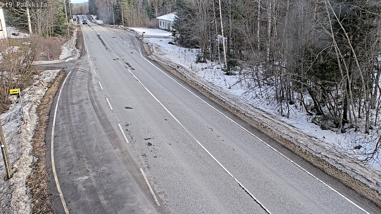 Kelikamerat Kuva Tie 9 Tuusniemi, Paakkila, Tuusniemi, Pohjois-Savo