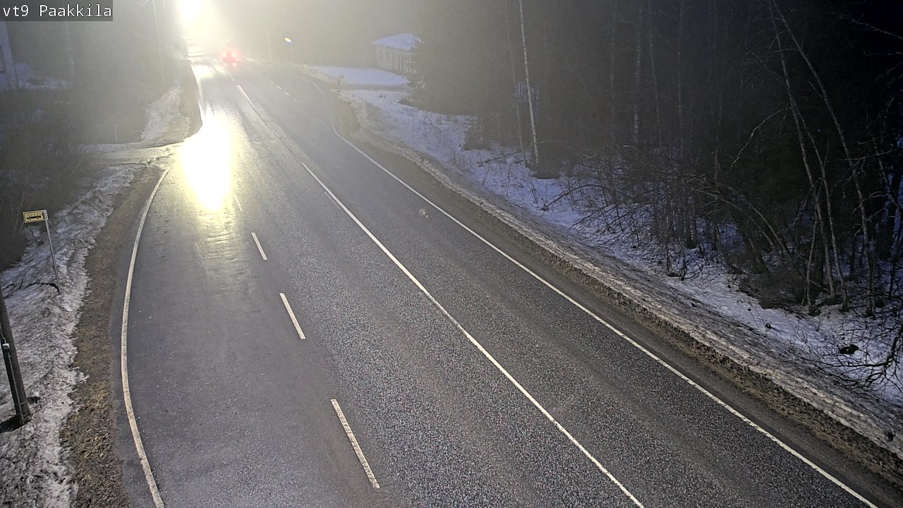 Weather Camera Image Väg 9 Tuusniemi, Paakkila, Tuusniemi, Pohjois-Savo
