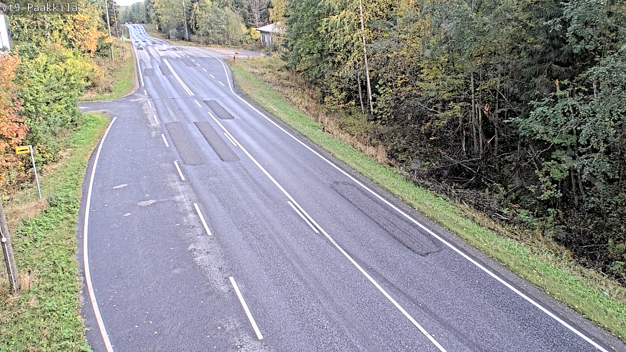 Kelikamerat Kuva Tie 9 Tuusniemi, Paakkila, Tuusniemi, Pohjois-Savo