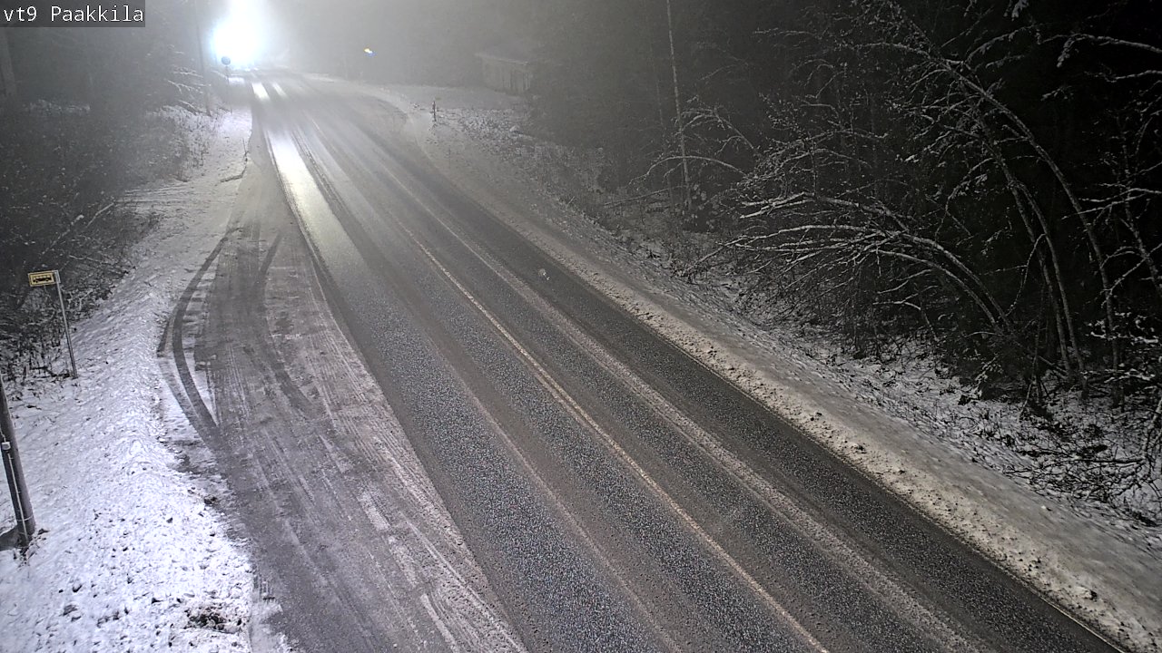 Weather Camera Image Road 9 Tuusniemi, Paakkila, Tuusniemi, Pohjois-Savo