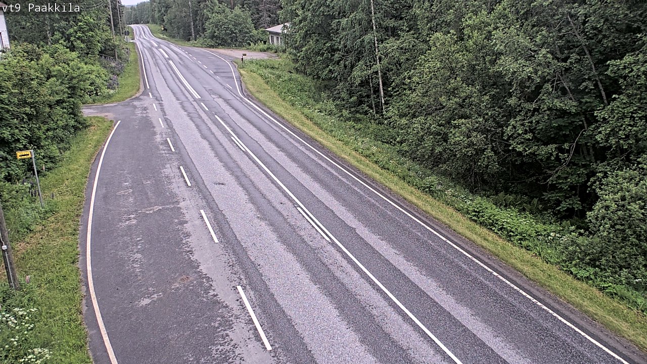 Weather Camera Image Road 9 Tuusniemi, Paakkila, Tuusniemi, Pohjois-Savo