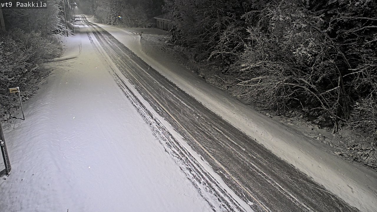 Kelikamerat Kuva Tie 9 Tuusniemi, Paakkila, Tuusniemi, Pohjois-Savo