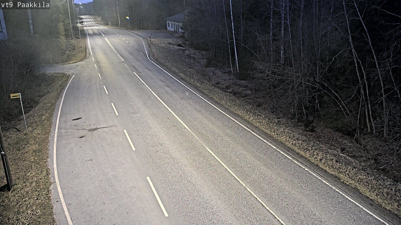 Kelikamerat Kuva Tie 9 Tuusniemi, Paakkila, Tuusniemi, Pohjois-Savo