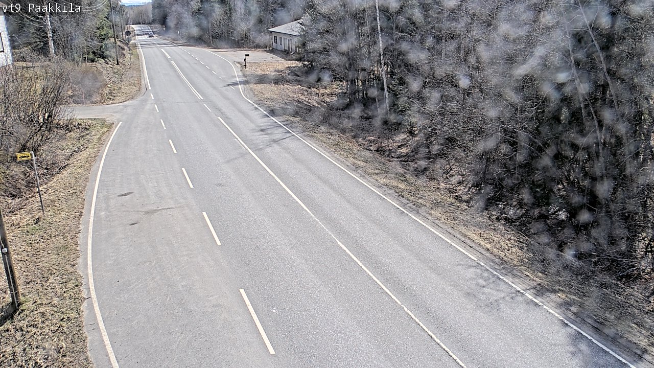 Weather Camera Image Väg 9 Tuusniemi, Paakkila, Tuusniemi, Pohjois-Savo