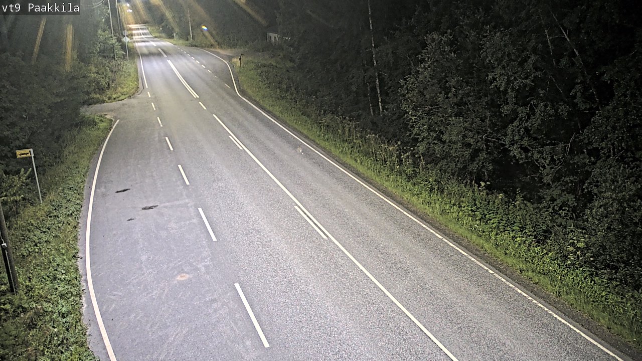 Weather Camera Image Väg 9 Tuusniemi, Paakkila, Tuusniemi, Pohjois-Savo