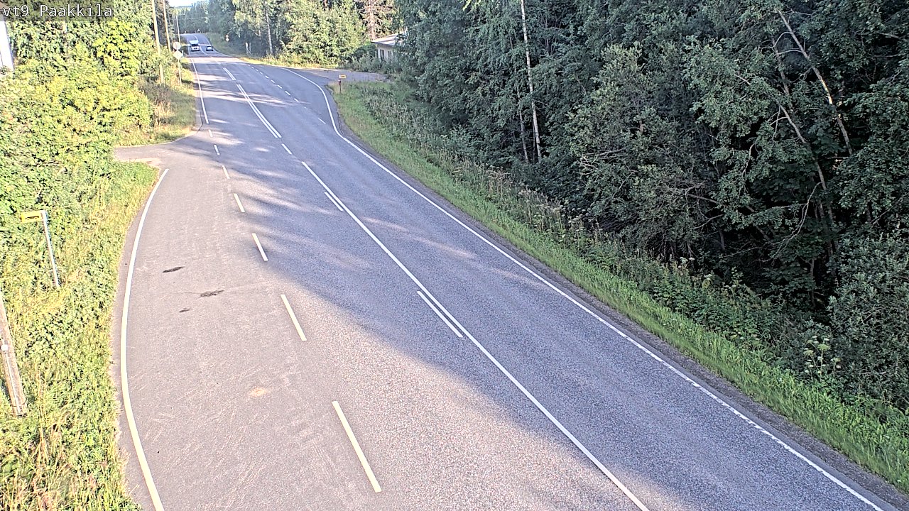 Weather Camera Image Väg 9 Tuusniemi, Paakkila, Tuusniemi, Pohjois-Savo