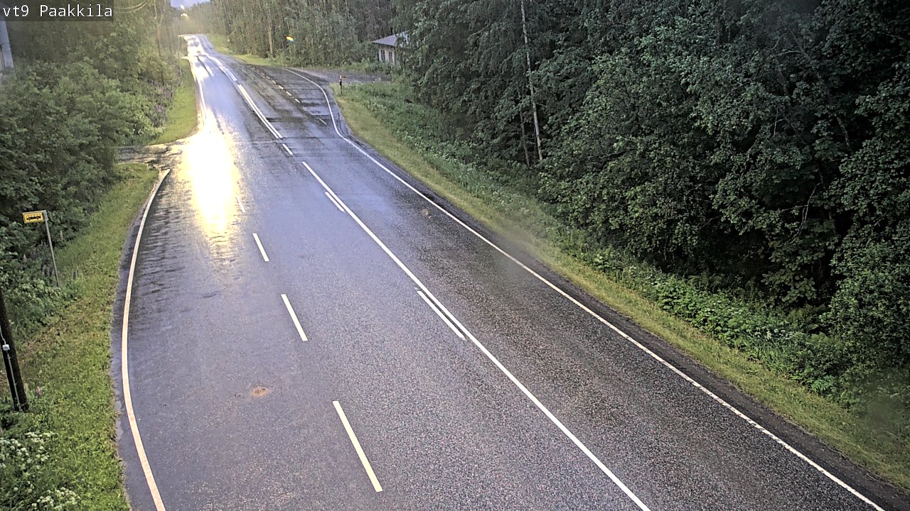 Weather Camera Image Road 9 Tuusniemi, Paakkila, Tuusniemi, Pohjois-Savo