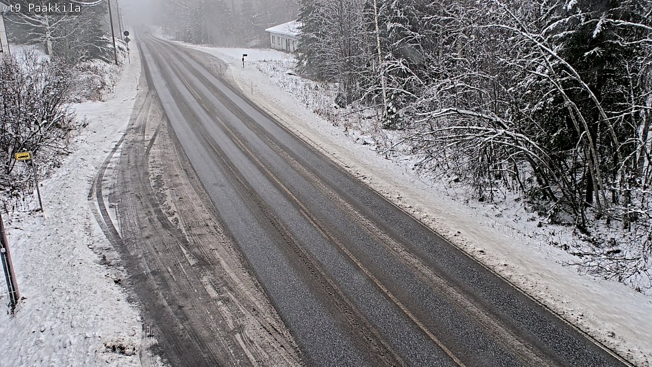 Weather Camera Image Road 9 Tuusniemi, Paakkila, Tuusniemi, Pohjois-Savo