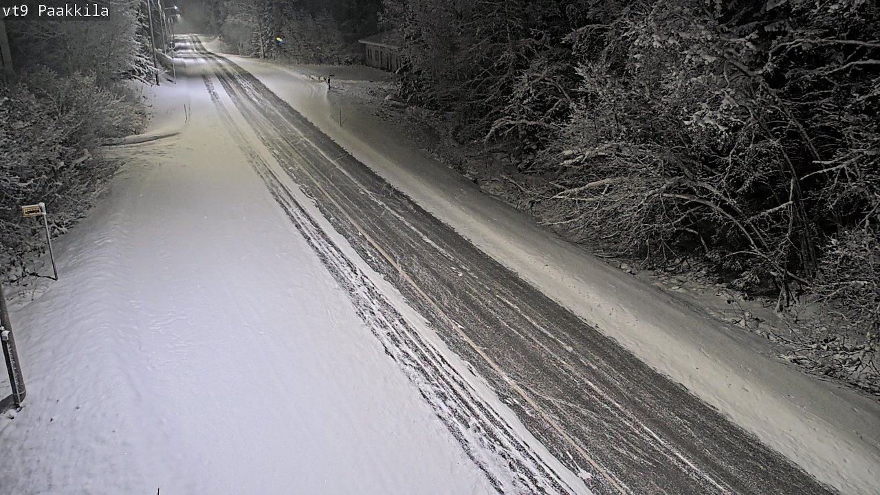 Kelikamerat Kuva Tie 9 Tuusniemi, Paakkila, Tuusniemi, Pohjois-Savo