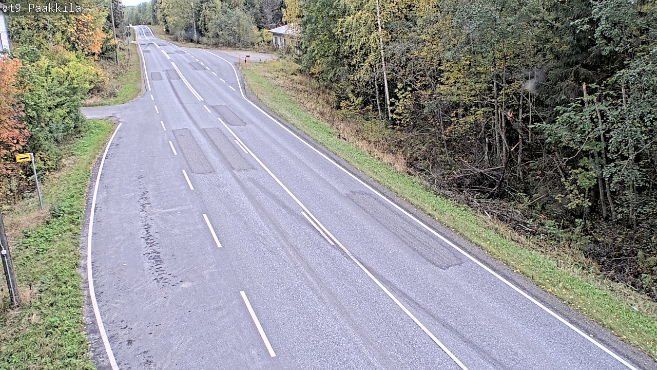 Weather Camera Image Road 9 Tuusniemi, Paakkila, Tuusniemi, Pohjois-Savo
