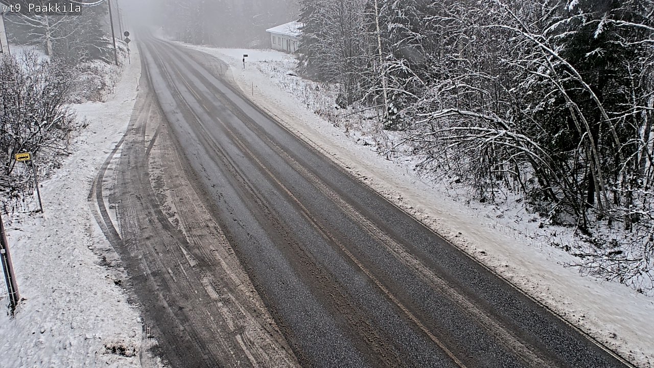 Weather Camera Image Road 9 Tuusniemi, Paakkila, Tuusniemi, Pohjois-Savo