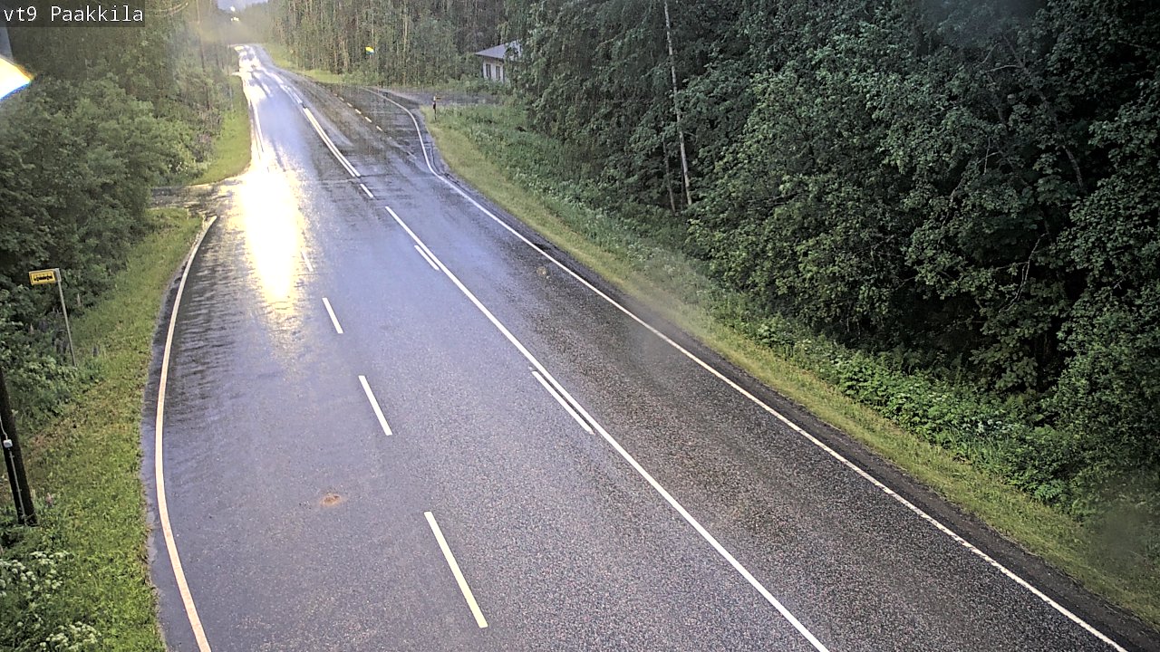 Weather Camera Image Road 9 Tuusniemi, Paakkila, Tuusniemi, Pohjois-Savo