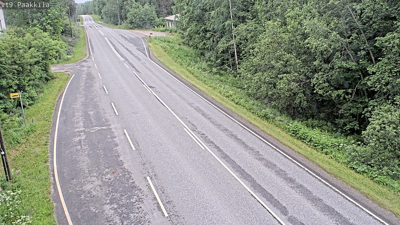 Weather Camera Image Väg 9 Tuusniemi, Paakkila, Tuusniemi, Pohjois-Savo