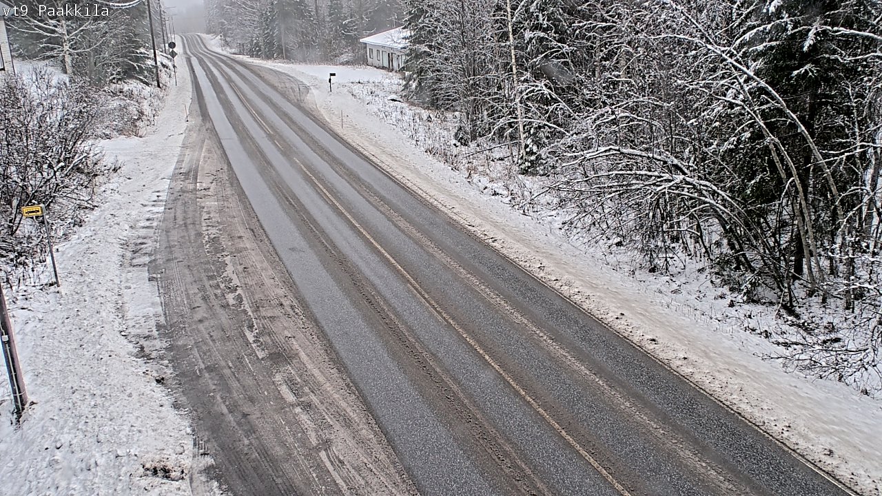 Weather Camera Image Road 9 Tuusniemi, Paakkila, Tuusniemi, Pohjois-Savo