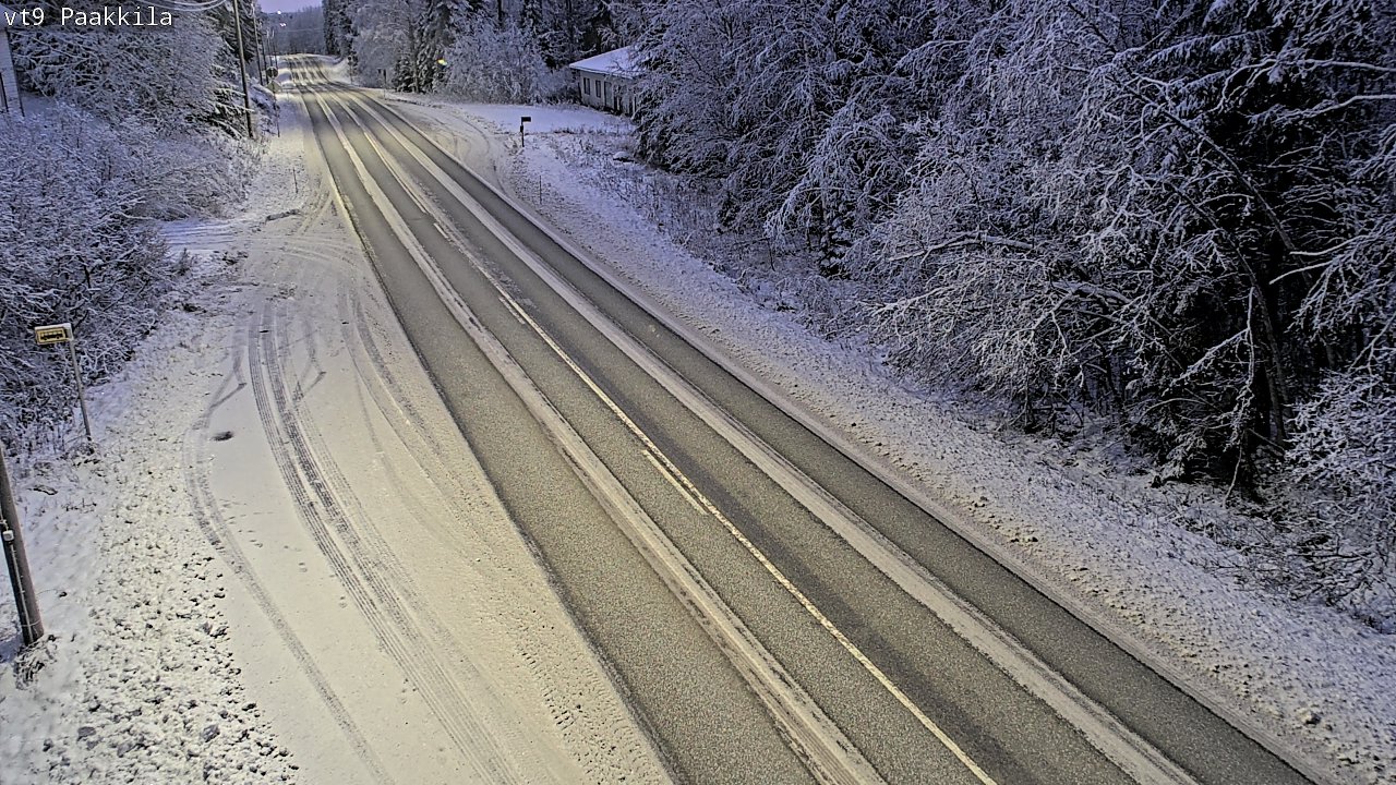 Kelikamerat Kuva Tie 9 Tuusniemi, Paakkila, Tuusniemi, Pohjois-Savo
