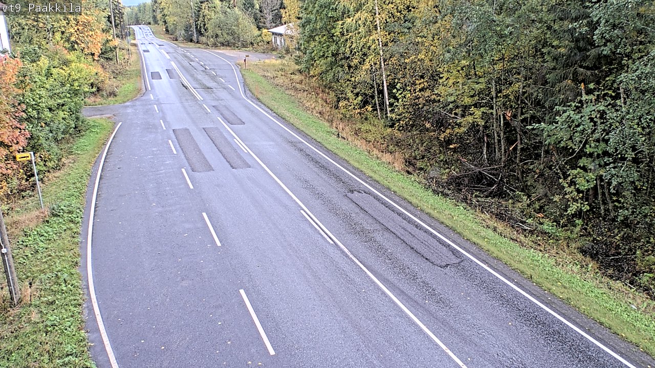 Kelikamerat Kuva Tie 9 Tuusniemi, Paakkila, Tuusniemi, Pohjois-Savo