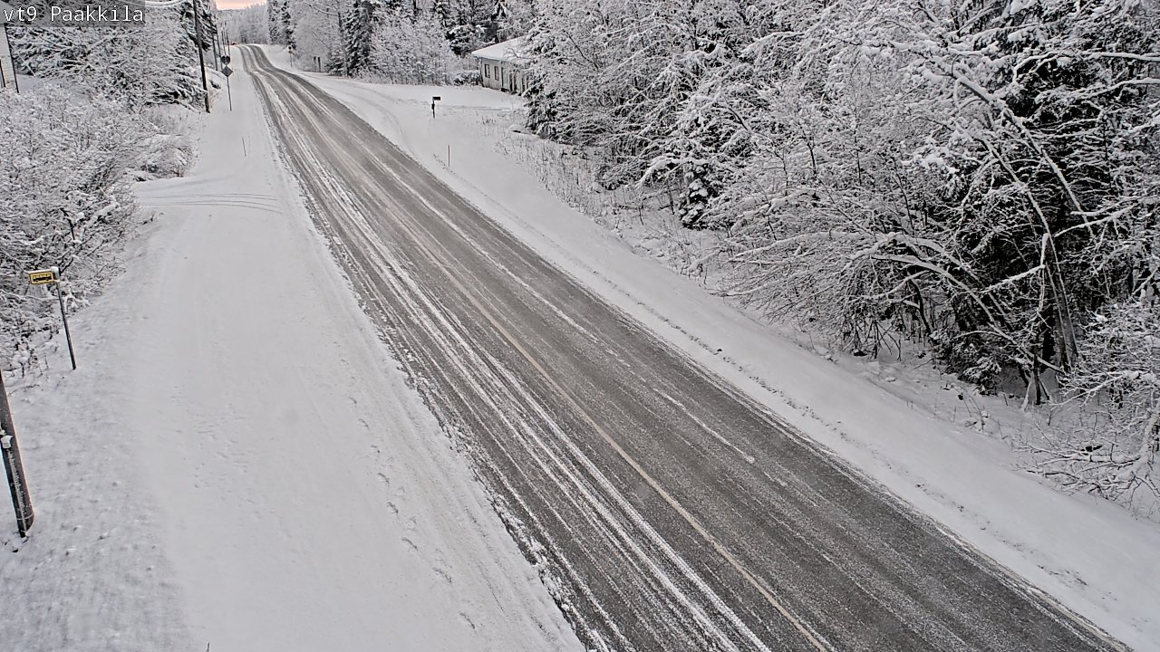 Kelikamerat Kuva Tie 9 Tuusniemi, Paakkila, Tuusniemi, Pohjois-Savo