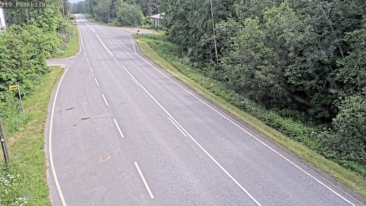 Weather Camera Image Road 9 Tuusniemi, Paakkila, Tuusniemi, Pohjois-Savo