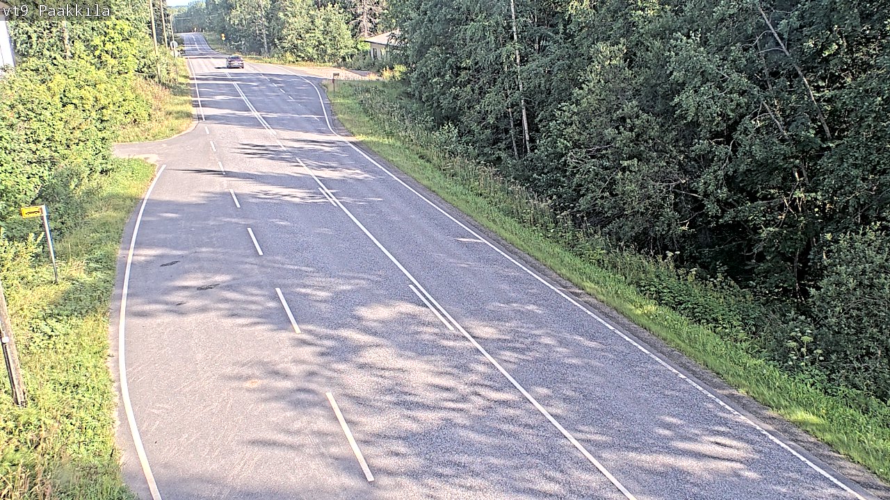 Weather Camera Image Väg 9 Tuusniemi, Paakkila, Tuusniemi, Pohjois-Savo