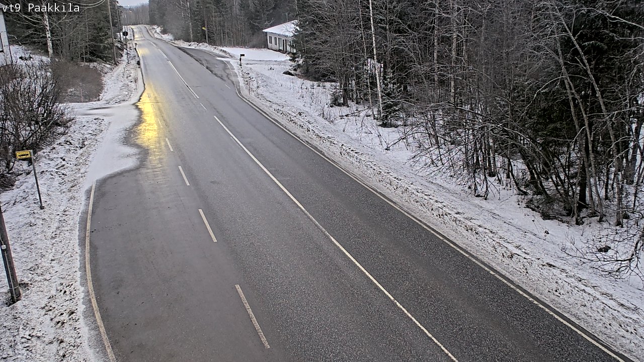 Kelikamerat Kuva Tie 9 Tuusniemi, Paakkila, Tuusniemi, Pohjois-Savo
