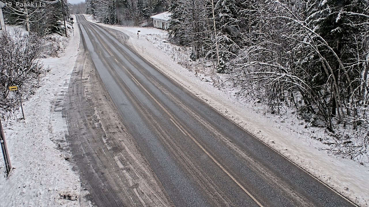 Weather Camera Image Road 9 Tuusniemi, Paakkila, Tuusniemi, Pohjois-Savo