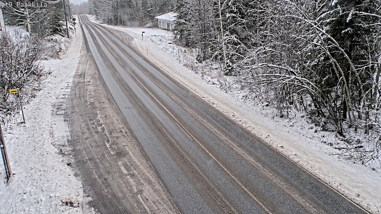 Weather Camera Image Road 9 Tuusniemi, Paakkila, Tuusniemi, Pohjois-Savo